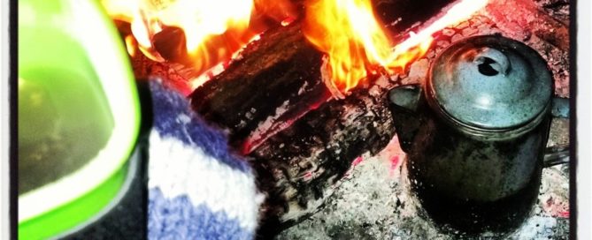 Hot Drinks, Fire and Mittens